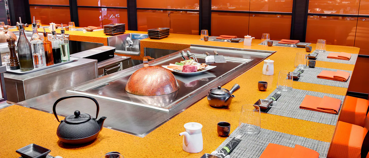 Sushi og teppanyaki restaurant Kaito - mod ekstra omkostninger