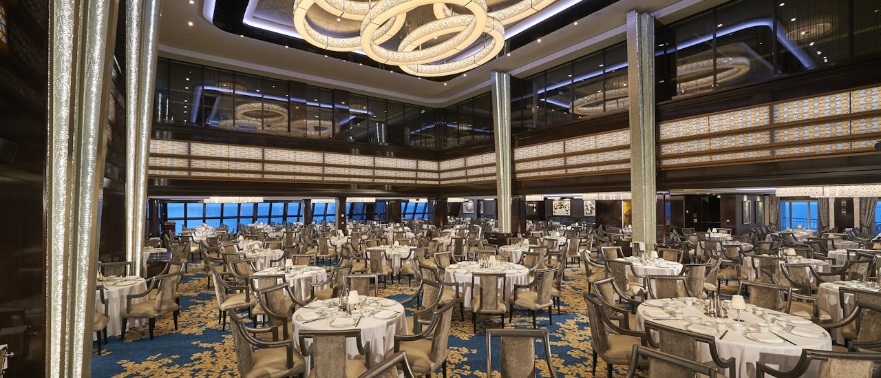 Manhattan Room - en af ??hovedrestauranterne inkluderet