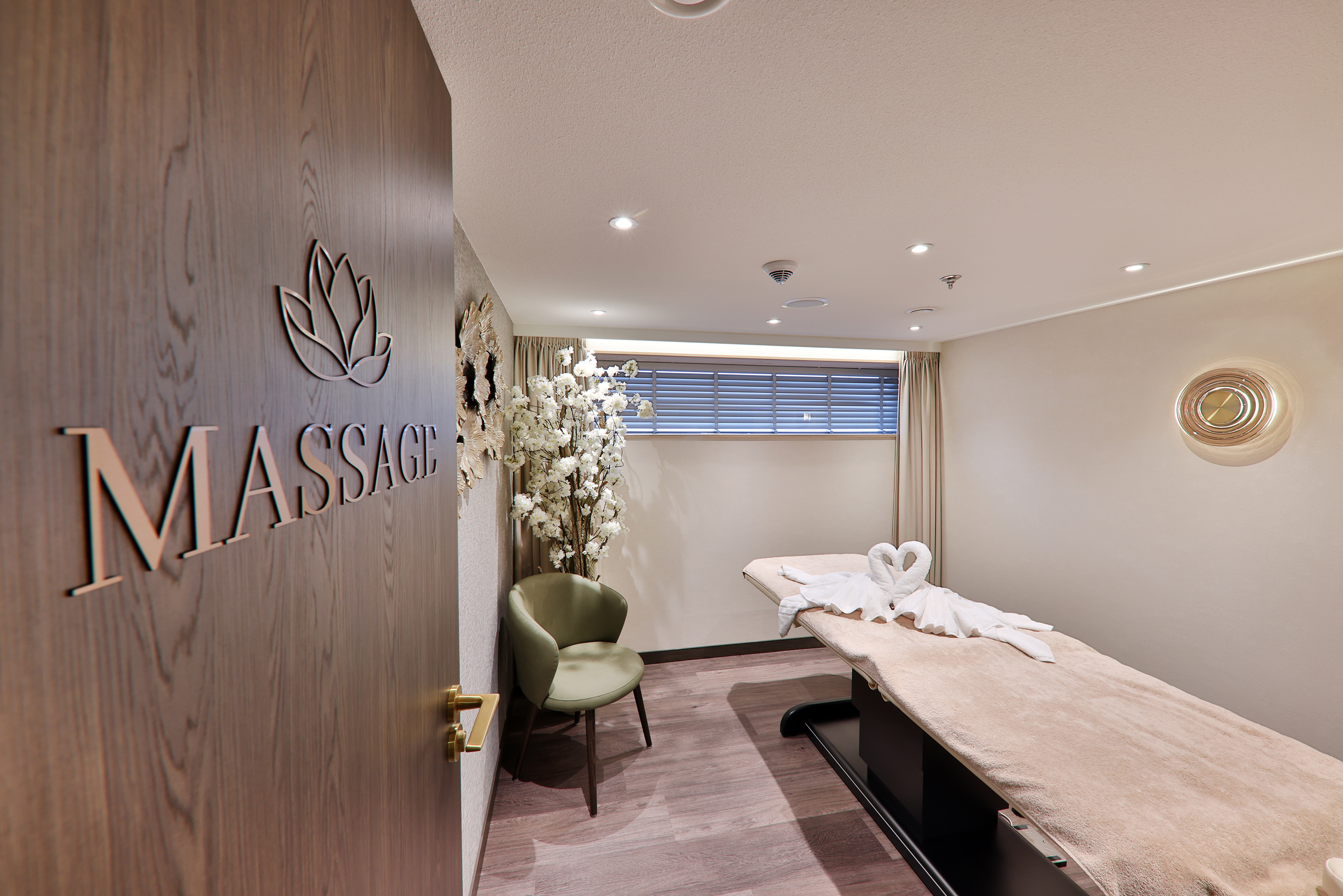 Forkæl dig selv med en massage i spa-afdelingen