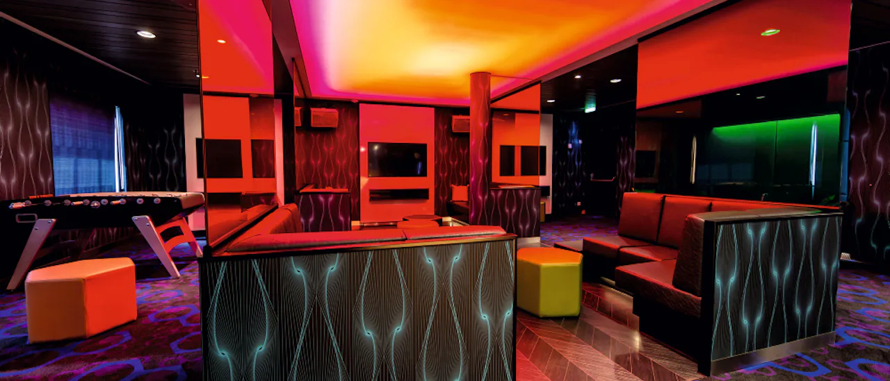 Teens lounge
