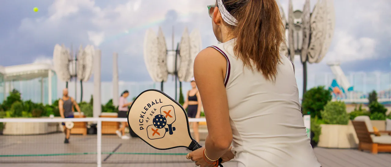 Pickleball til søs