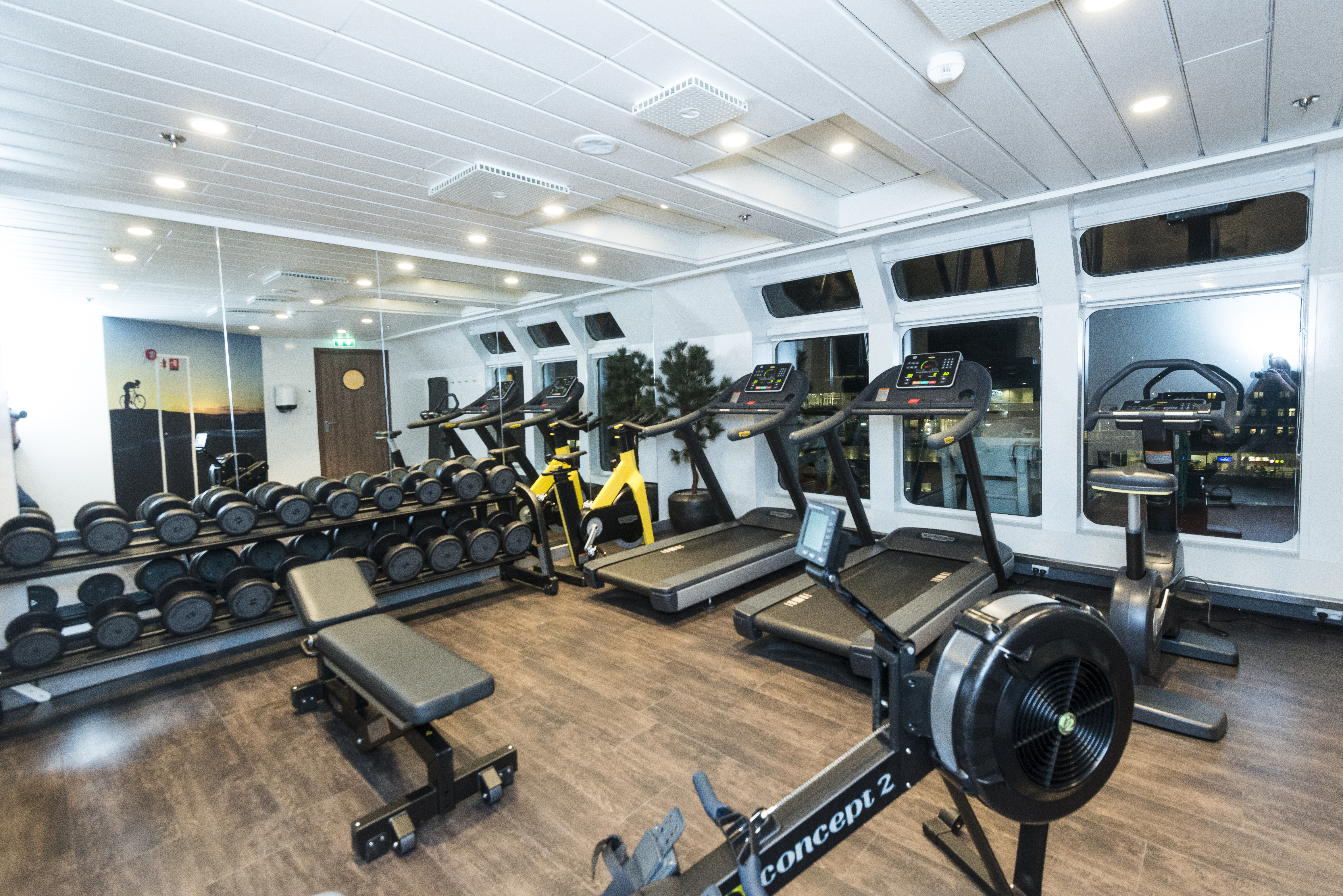 Fitnessrummet