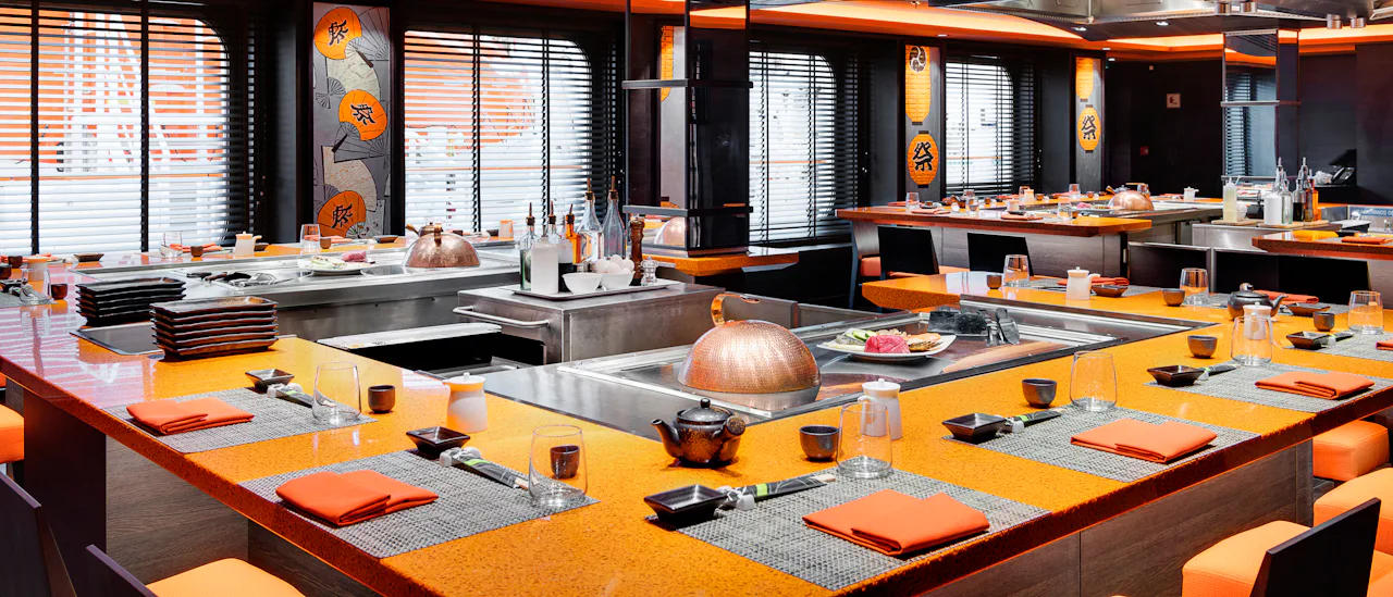 Sushi- och teppanyaki-restaurangen Kaito