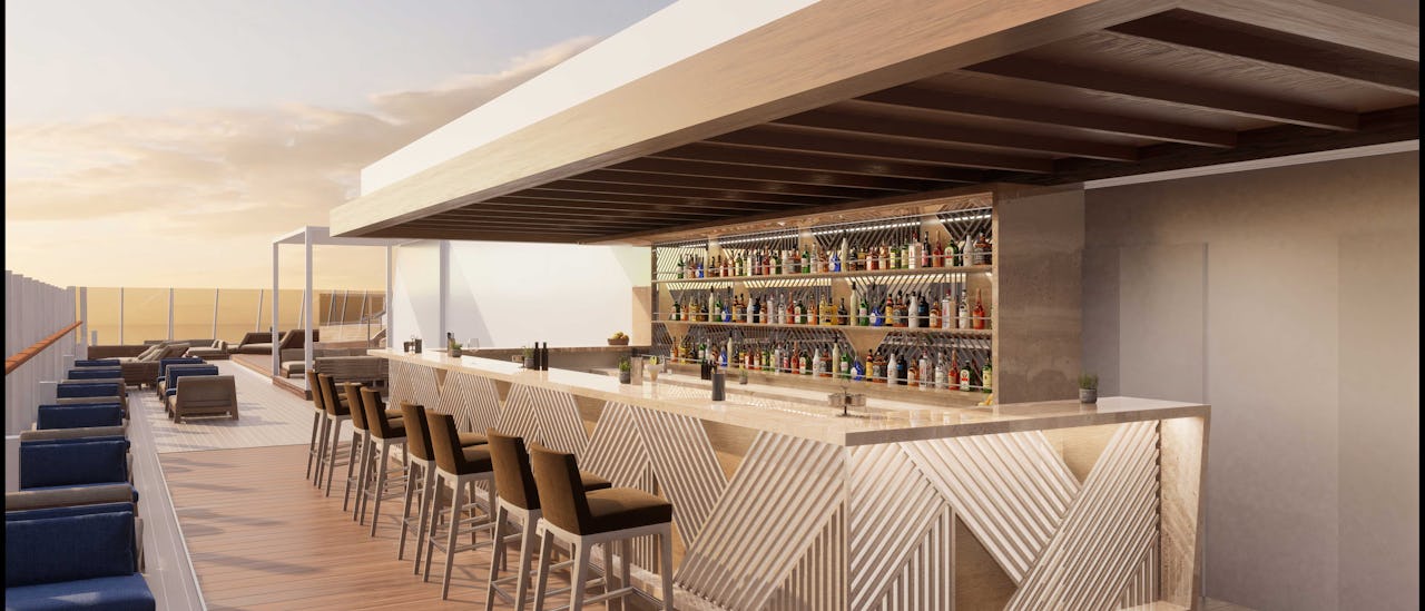 Nyd en cocktail i Hellios Pool bar