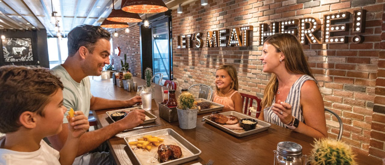 Særlig menu til børnene