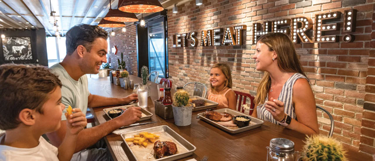Særlig menu til børnene