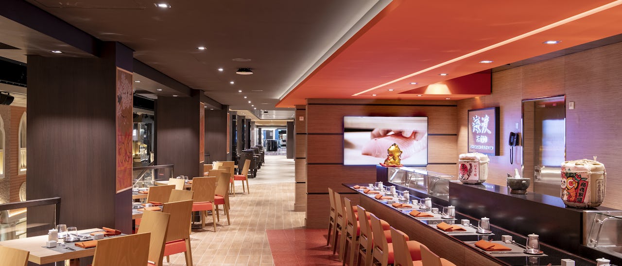 Sushi- og teppanyaki-restauranten Kaito