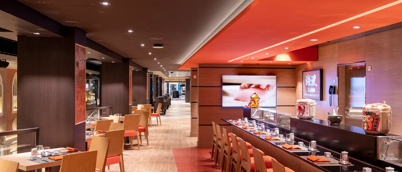 Sushi- og teppanyaki-restauranten Kaito