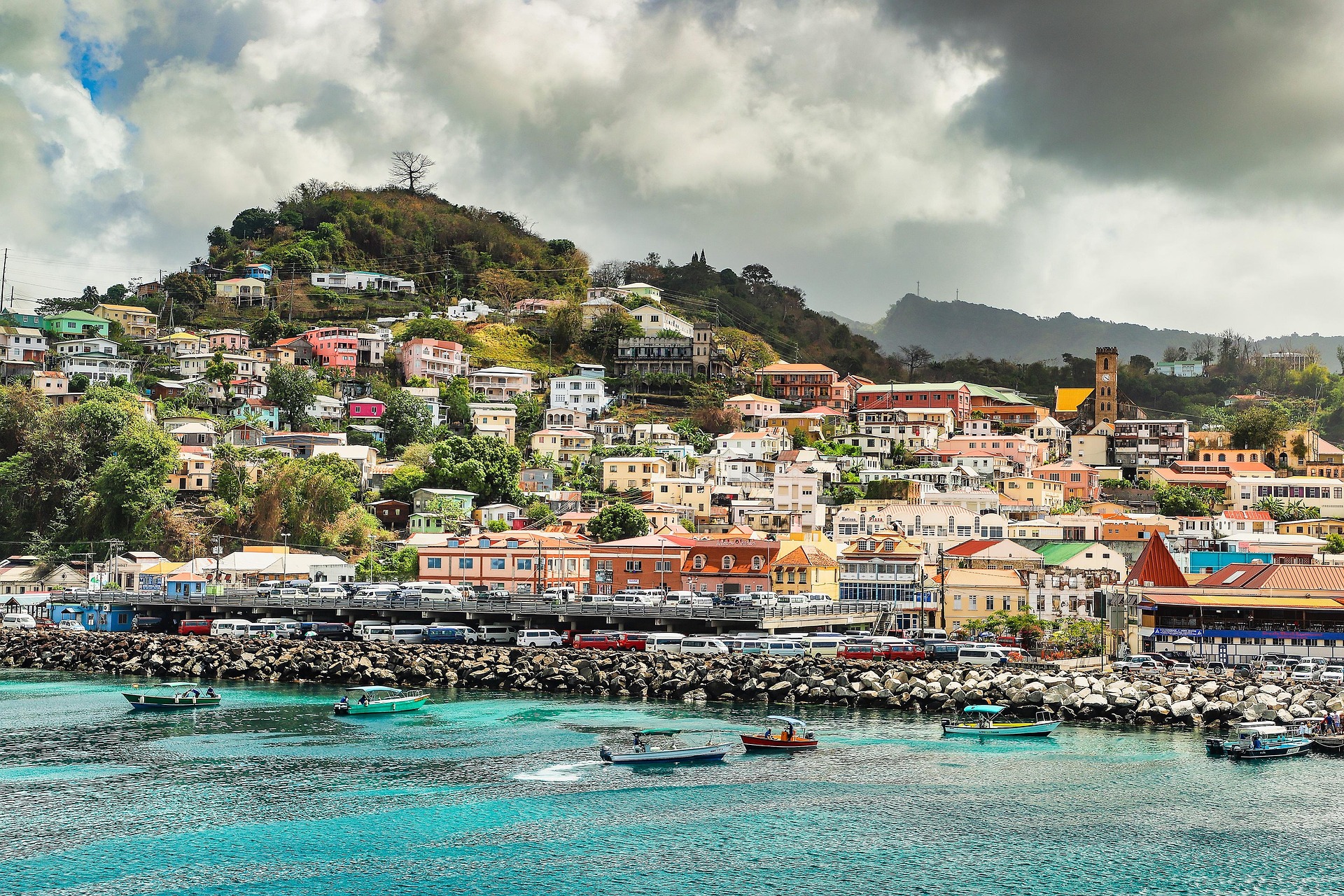 St. George's Grenada - krydstogt caribien go-cruise