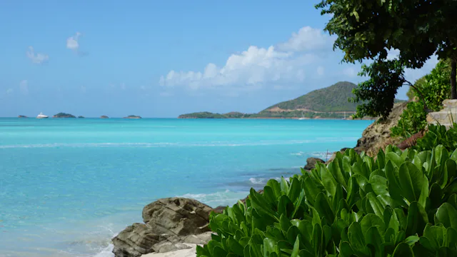 Antigua strand Caribien strand go-cruise krydstogt