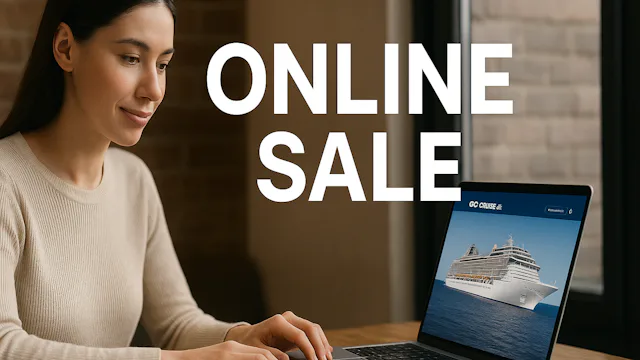 online sale, krydstogt tilbud