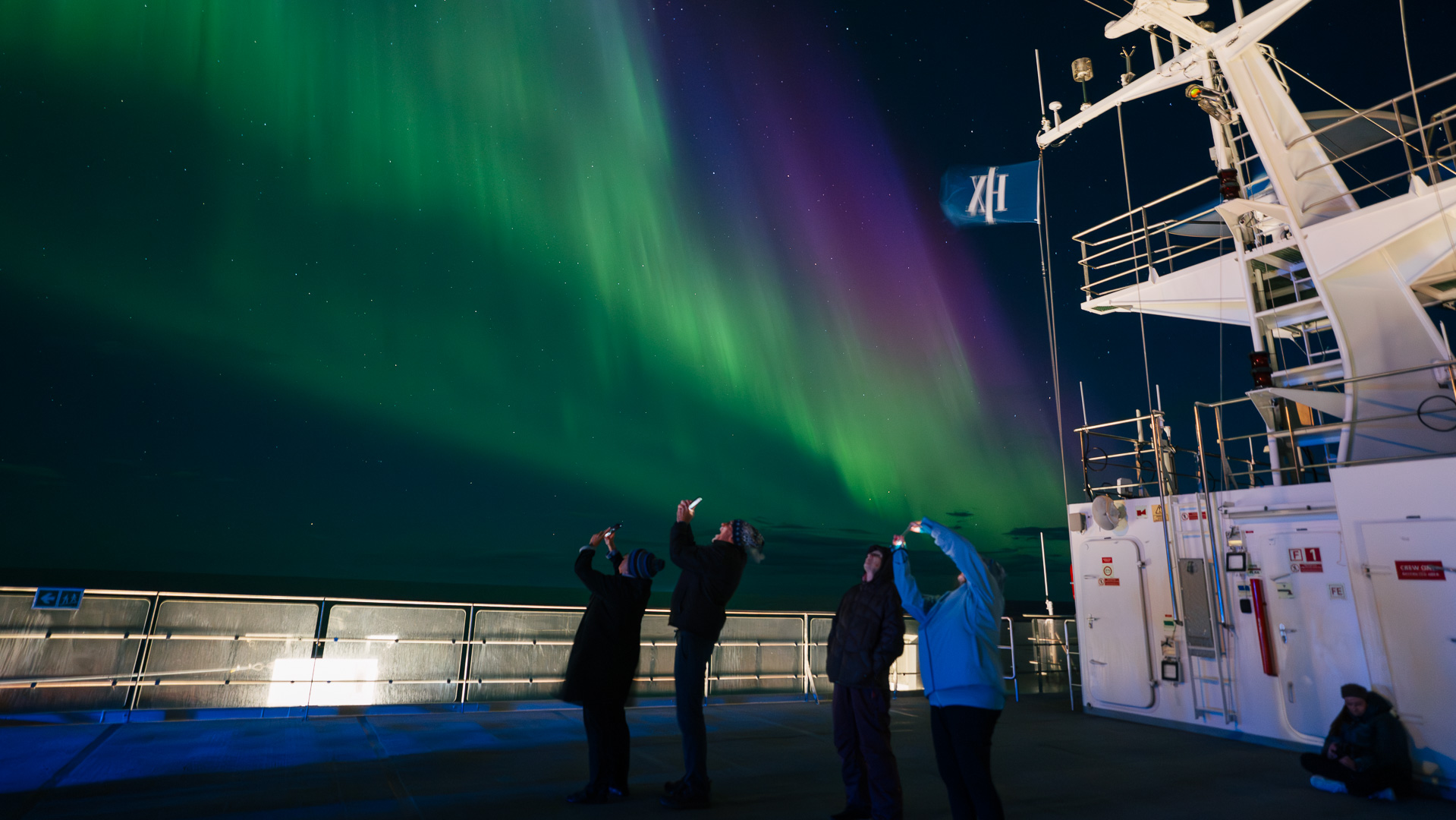 Nordlys hx spitsbergen