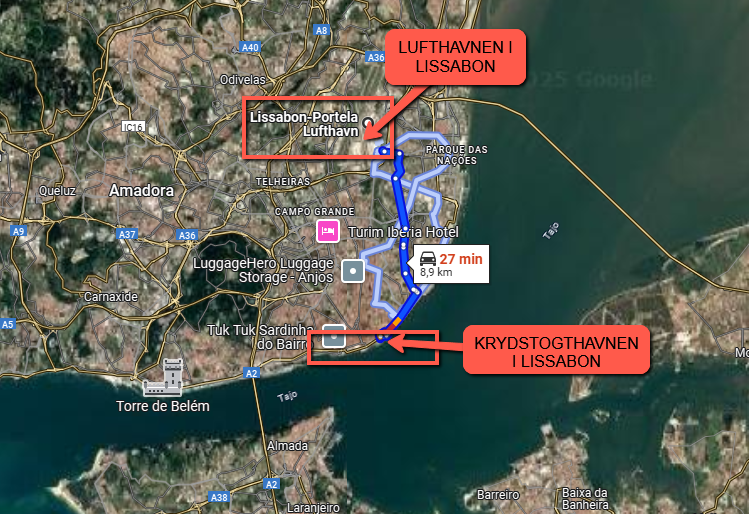 krydstogt fra lissabon