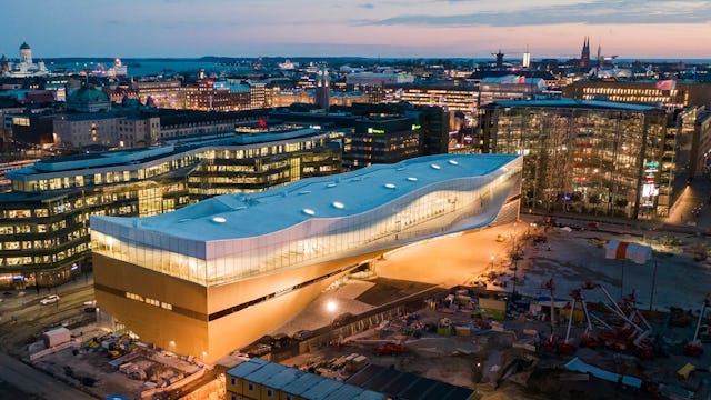 Oodi er Helsinkis vilde, moderne hovedbibliotek
