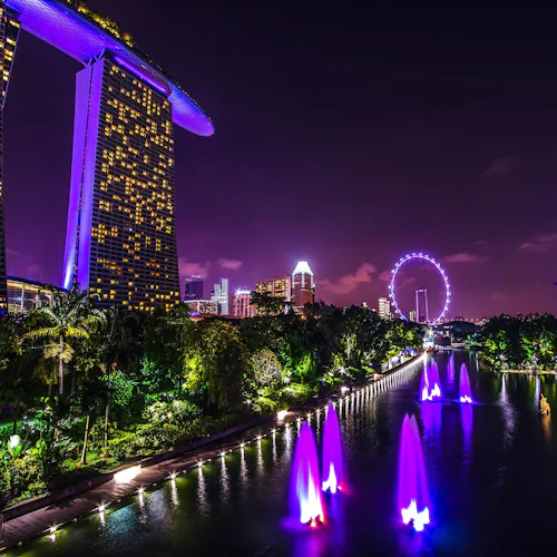 cruise fra singapore til asien